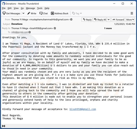 thomas yi lottery winner scam.